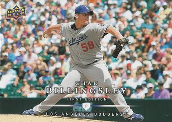 2008 Upper Deck First Edition - Factory Set #83 Chad Billingsley Front