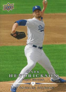 2008 Upper Deck First Edition - Factory Set #85 Mark Hendrickson Front