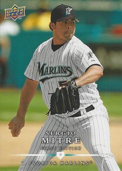 2008 Upper Deck First Edition - Factory Set #116 Sergio Mitre Front