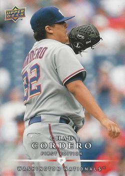 2008 Upper Deck First Edition - Factory Set #135 Chad Cordero Front
