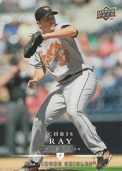 2008 Upper Deck First Edition - Factory Set #144 Chris Ray Front