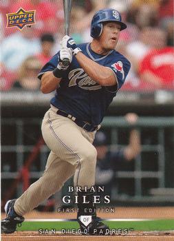 2008 Upper Deck First Edition - Factory Set #157 Brian Giles Front