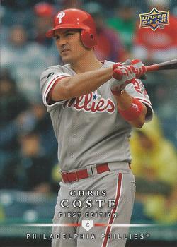 2008 Upper Deck First Edition - Factory Set #162 Chris Coste Front