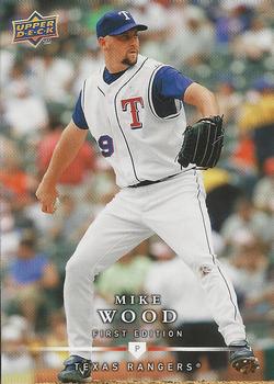 2008 Upper Deck First Edition - Factory Set #178 Mike Wood Front