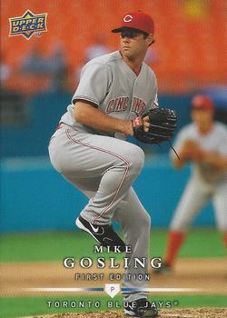 2008 Upper Deck First Edition - Factory Set #195 Mike Gosling Front