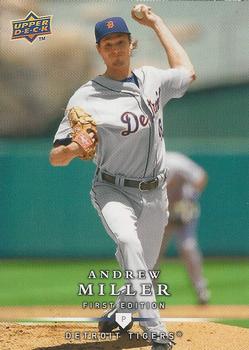 2008 Upper Deck First Edition - Factory Set #219 Andrew Miller Front