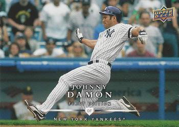 2008 Upper Deck First Edition - Factory Set #250 Johnny Damon Front