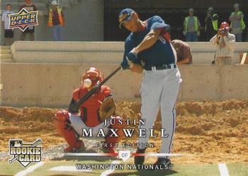 2008 Upper Deck First Edition - Factory Set #276 Justin Maxwell Front
