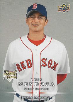 2008 Upper Deck First Edition - Factory Set #278 Luis Mendoza Front