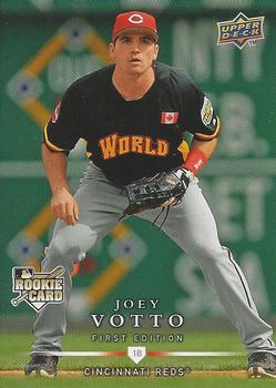 2008 Upper Deck First Edition - Factory Set #299 Joey Votto Front