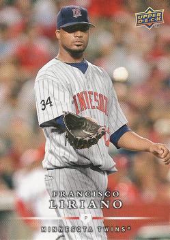 2008 Upper Deck First Edition - Factory Set #401 Francisco Liriano Front
