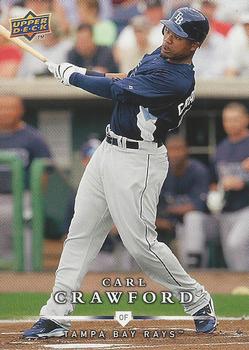 2008 Upper Deck First Edition - Factory Set #478 Carl Crawford Front
