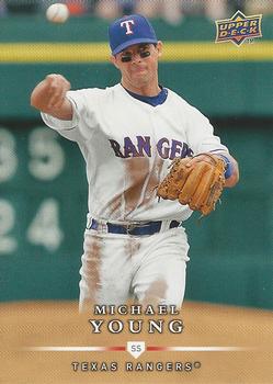 2008 Upper Deck First Edition - Factory Set #485 Michael Young Front