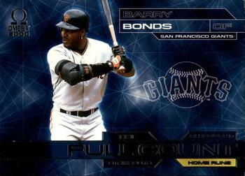 2000 Pacific Omega - Full Count #33 Barry Bonds  Front