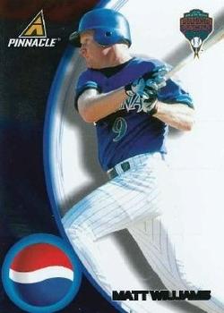 1998 Pinnacle Pepsi Arizona Diamondbacks #6 Matt Williams Front