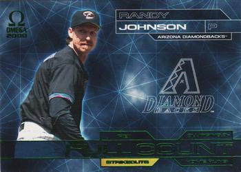 2000 Pacific Omega - Full Count Numbered #10 Randy Johnson Front