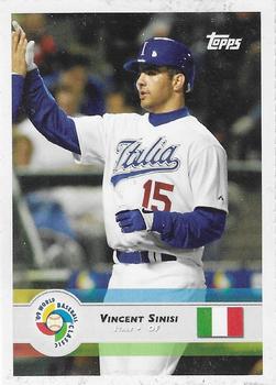 2009 Topps World Baseball Classic Box Set - Toronto Promo Sheet #4 Vincent Sinisi Front