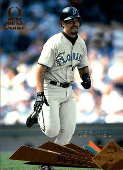 2000 Pacific Omega - Gold #58 Mike Lowell  Front