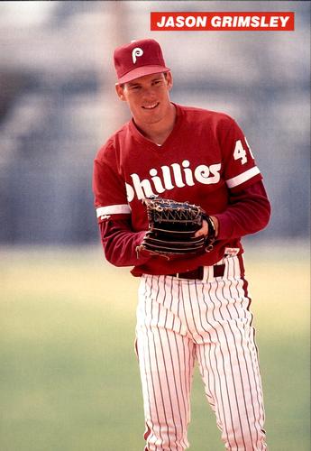 1991 Medford Philadelphia Phillies #NNO Jason Grimsley Front