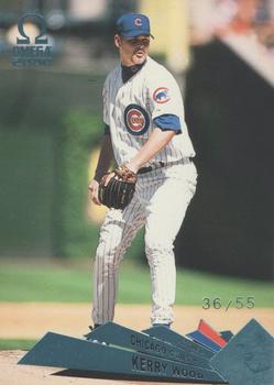 2000 Pacific Omega - Platinum Blue #28 Kerry Wood  Front