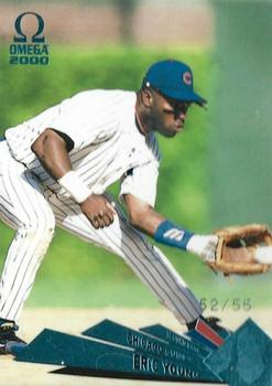 2000 Pacific Omega - Platinum Blue #29 Eric Young  Front