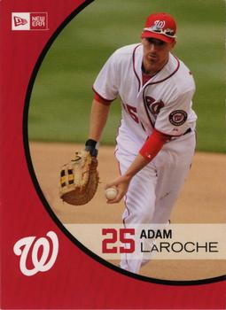 2013 Washington Nationals Inside Pitch Program Cards #9 Adam LaRoche Front