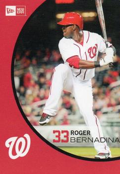 2013 Washington Nationals Inside Pitch Program Cards #18 Roger Bernadina Front