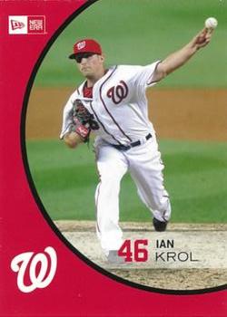 2013 Washington Nationals Inside Pitch Program Cards #22 Ian Krol Front