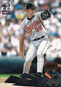2000 Pacific Omega - Premiere Date #19 Mike Mussina  Front