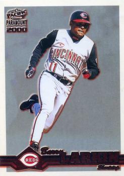 2000 Pacific Paramount - Copper #63 Barry Larkin  Front