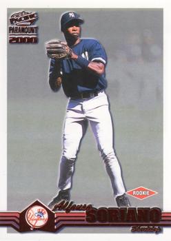 2000 Pacific Paramount - Copper #165 Alfonso Soriano  Front