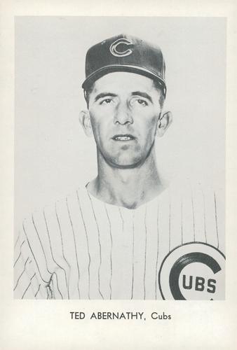 1966 Sports Service Chicago Cubs Set A #NNO Ted Abernathy Front