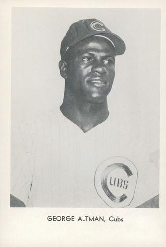 1966 Sports Service Chicago Cubs Set A #NNO George Altman Front
