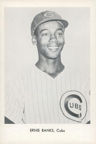 1966 Sports Service Chicago Cubs Set A #NNO Ernie Banks Front