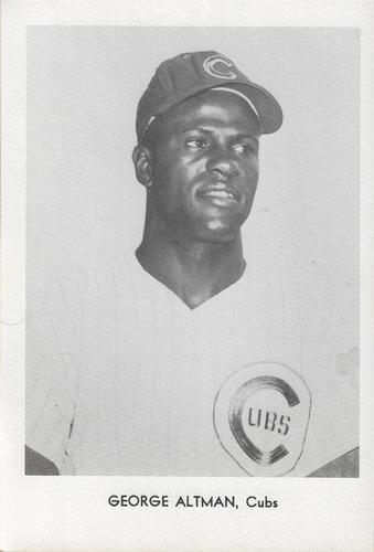 1966 Sports Service Chicago Cubs Set B #NNO George Altman Front