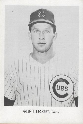 1966 Sports Service Chicago Cubs Set B #NNO Glenn Beckert Front