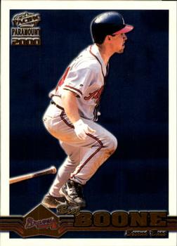 2000 Pacific Paramount - Gold #18 Bret Boone Front