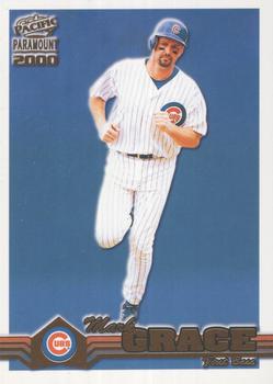 2000 Pacific Paramount - Gold #43 Mark Grace Front