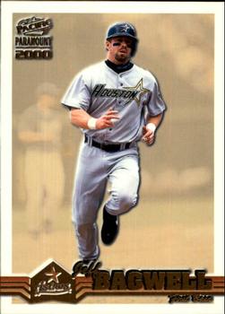 2000 Pacific Paramount - Gold #99 Jeff Bagwell Front