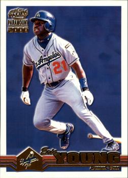 2000 Pacific Paramount - Gold #124 Eric Young Front