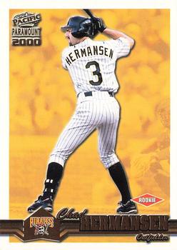 2000 Pacific Paramount - Gold #184 Chad Hermansen Front