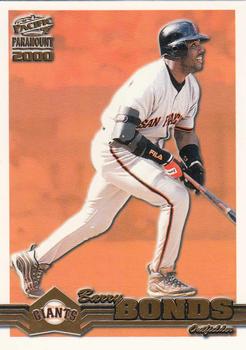 2000 Pacific Paramount - Gold #211 Barry Bonds Front