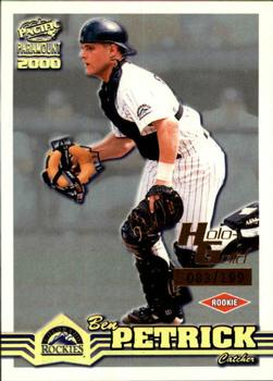 2000 Pacific Paramount - Holo-Gold #81 Ben Petrick  Front