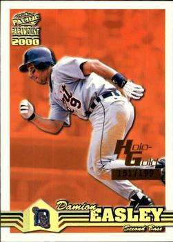 2000 Pacific Paramount - Holo-Gold #86 Damion Easley  Front