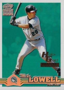 2000 Pacific Paramount - Holo-Gold #97 Mike Lowell  Front