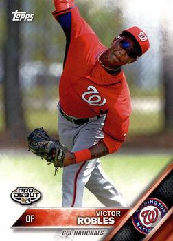 2016 Topps Pro Debut #30 Victor Robles Front