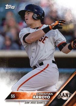 2016 Topps Pro Debut #68 Christian Arroyo Front