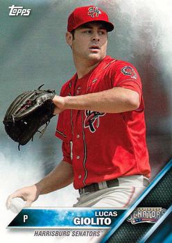 2016 Topps Pro Debut #100 Lucas Giolito Front