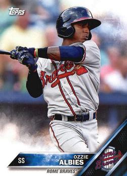 2016 Topps Pro Debut #124 Ozzie Albies Front