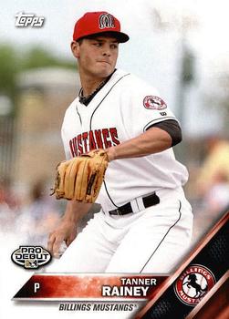 2016 Topps Pro Debut #162 Tanner Rainey Front